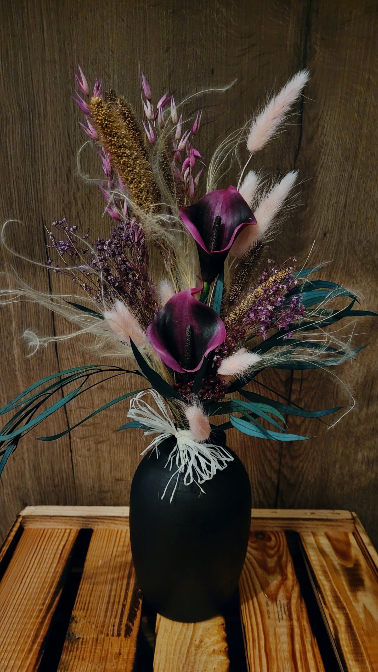 Trockenblumen- strauß „Magische Eleganz“