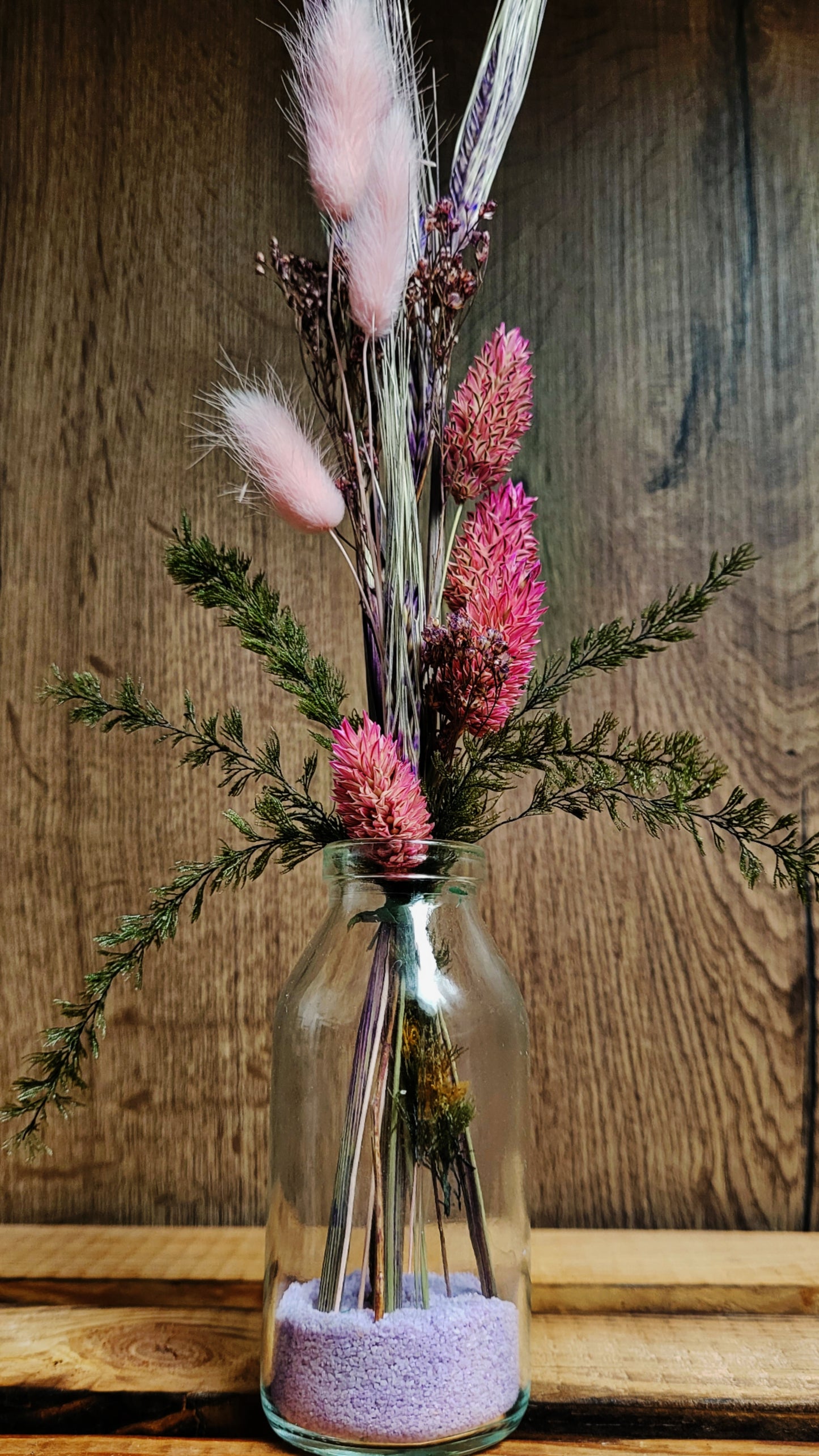 Trockenblumen- strauß „ Kleiner Schimmer“