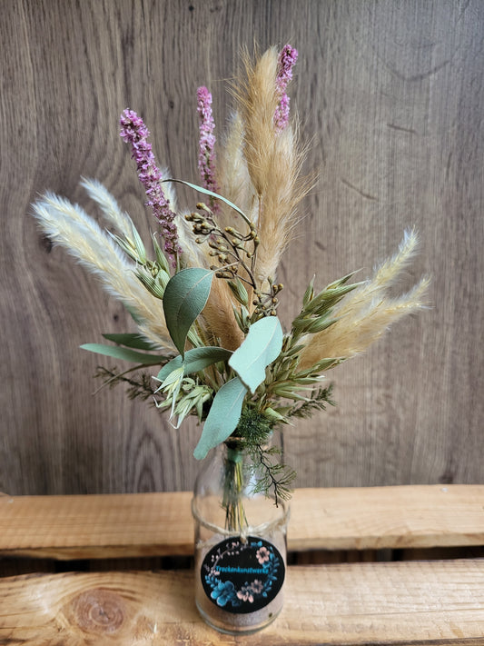 Trockenblumen-strauß „Zarte Farben"