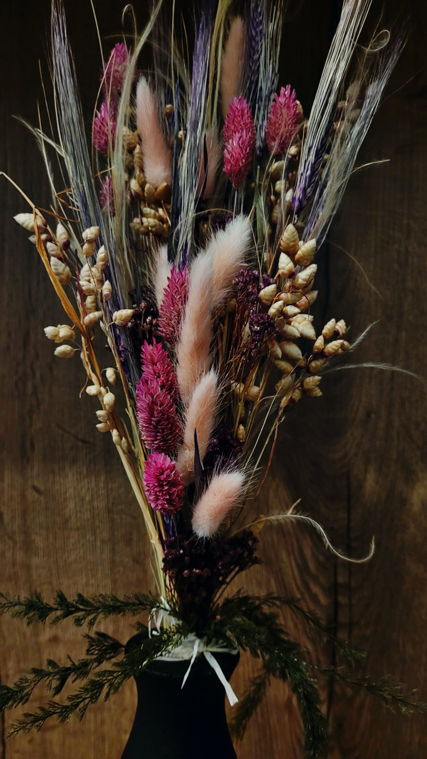 Trockenblumen- strauß „ein Traum in Rosa"