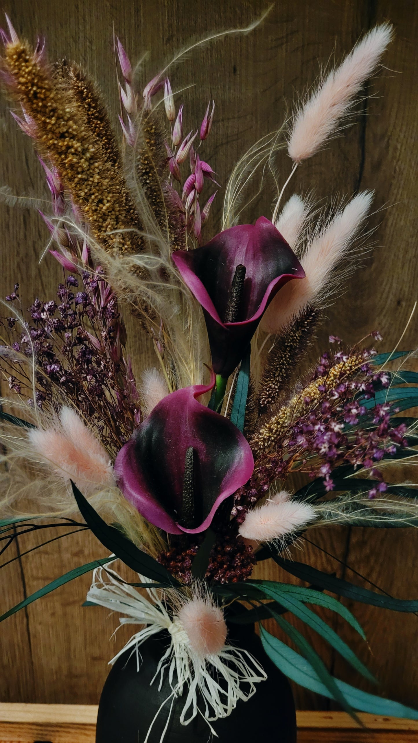 Trockenblumen- strauß „Magische Eleganz“