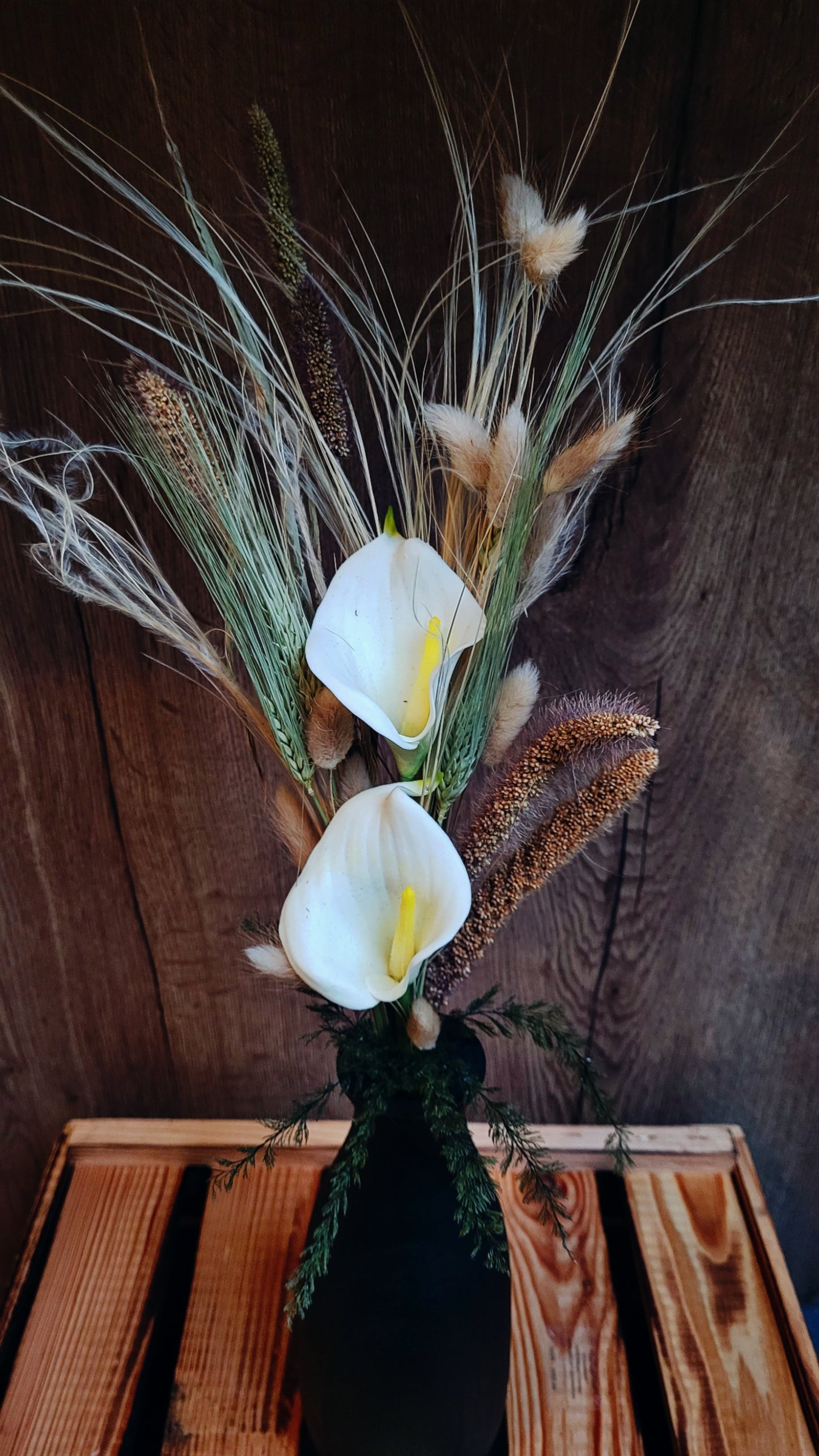 Trockenblumen- strauß „Calla Zauber“
