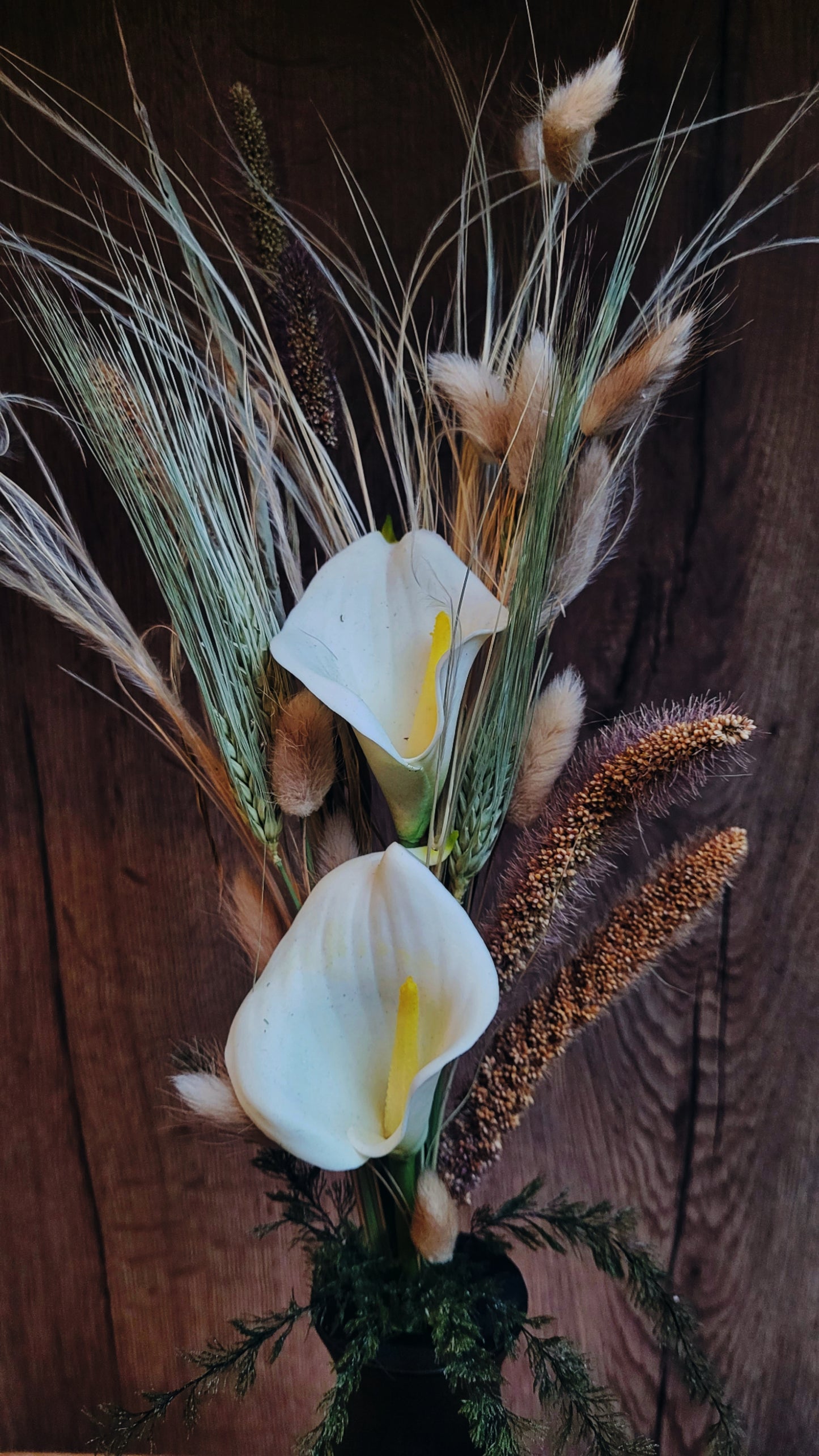 Trockenblumen- strauß „Calla Zauber“