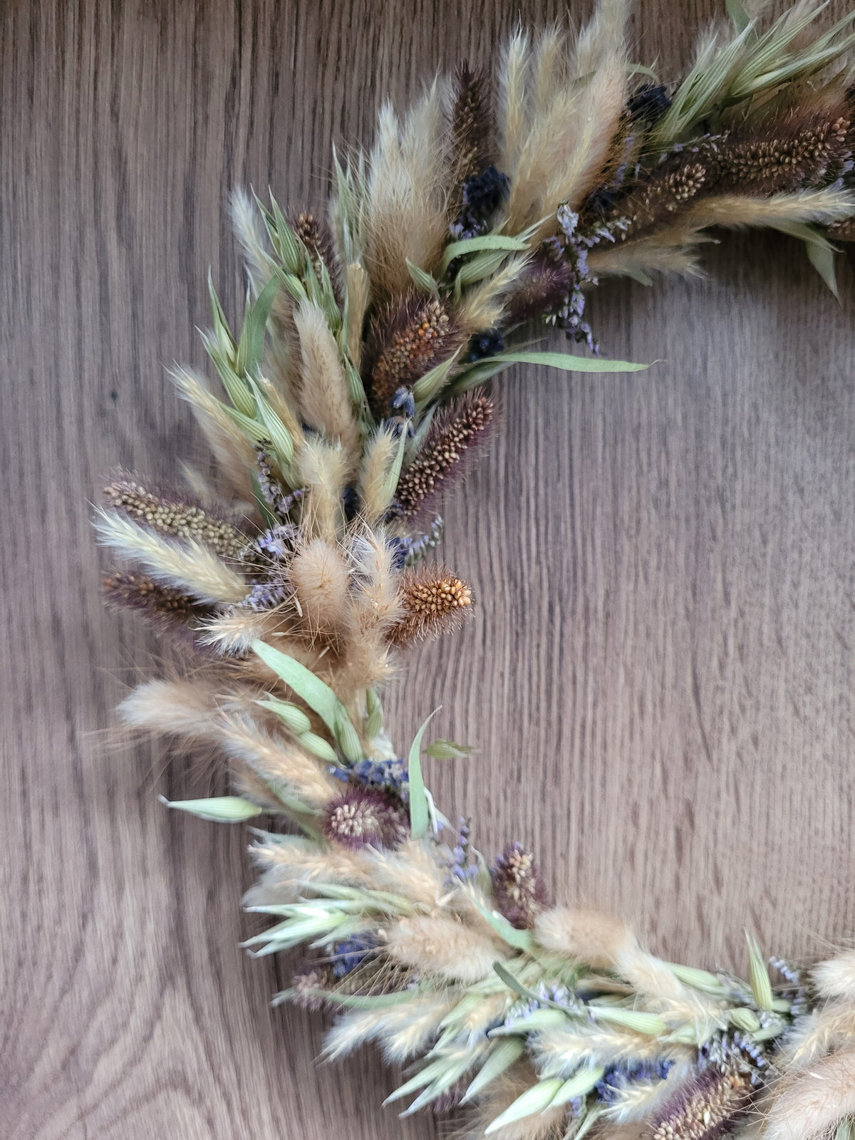 Trockenblumen- Kranz „Zarte Natur"